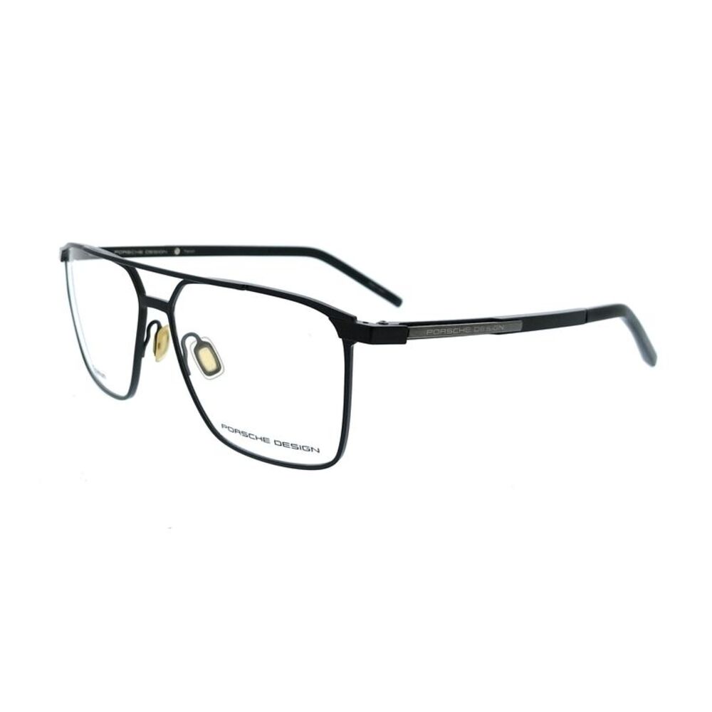 Porsche Design P8392 56B Black Square Mens Sunglasses